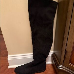 Marc Fisher Black Over the Knee Boots